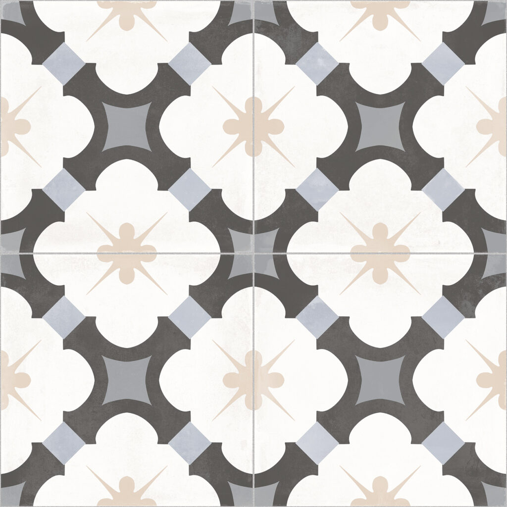 Керамогранит ETILI SERAMIK Grace Midnight Pre-cut 45×45