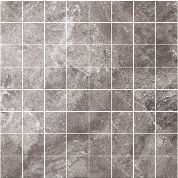 Мозайка KERRANOVA Блэк & Вайт K-62/LR/m01 Серый 30×30