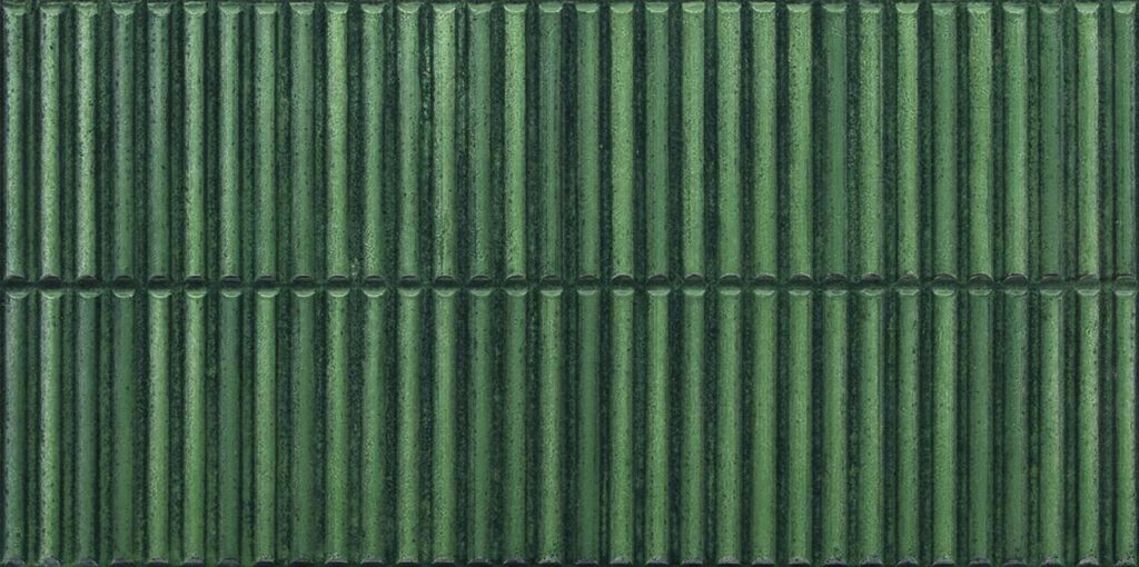 Керамогранит PIEMME CERAMICHE Homey 05233 Stripes Green Glossy Ret 30X60 30×60