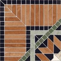 Керамогранит VIVES Via Appia Cantonera Corfu Multi Color 21,7×21,7