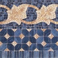 Керамогранит VIVES Iliada Cenefa Midas Azul 43,5×43,5