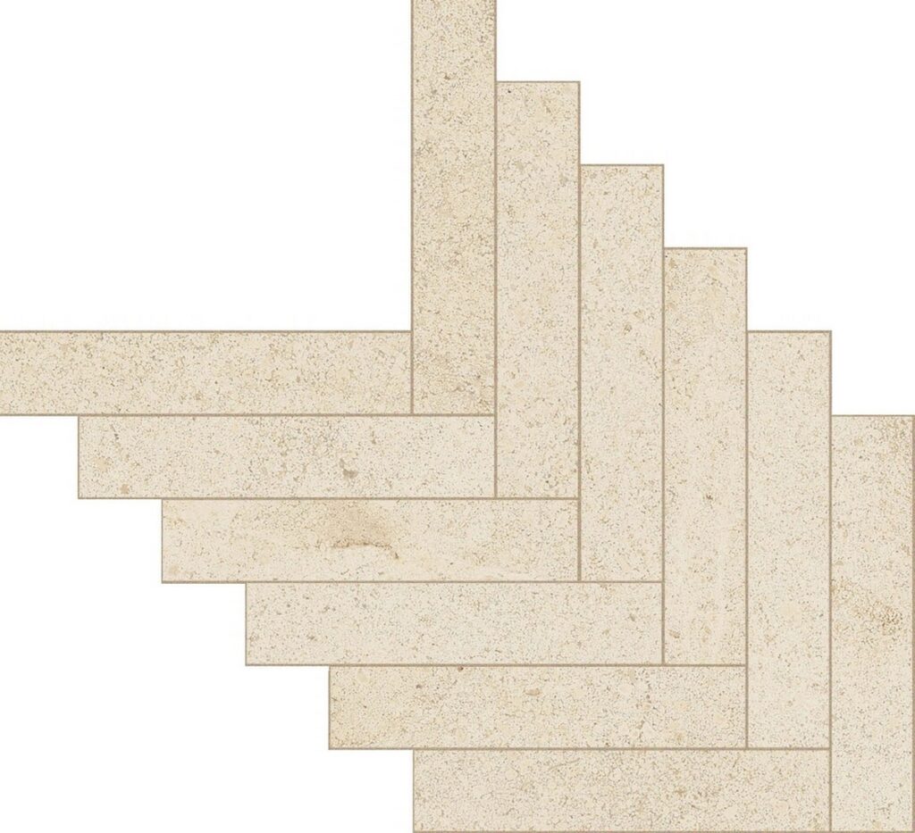 Керамогранит Florim Biotech Herringbone Crema Stone 9 Mm 45×70