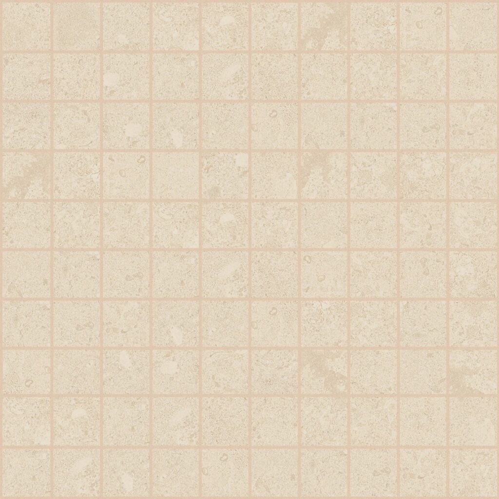 Керамогранит Florim Elemental Stone Cream Limestone 3×3 Mos Nat 30×30