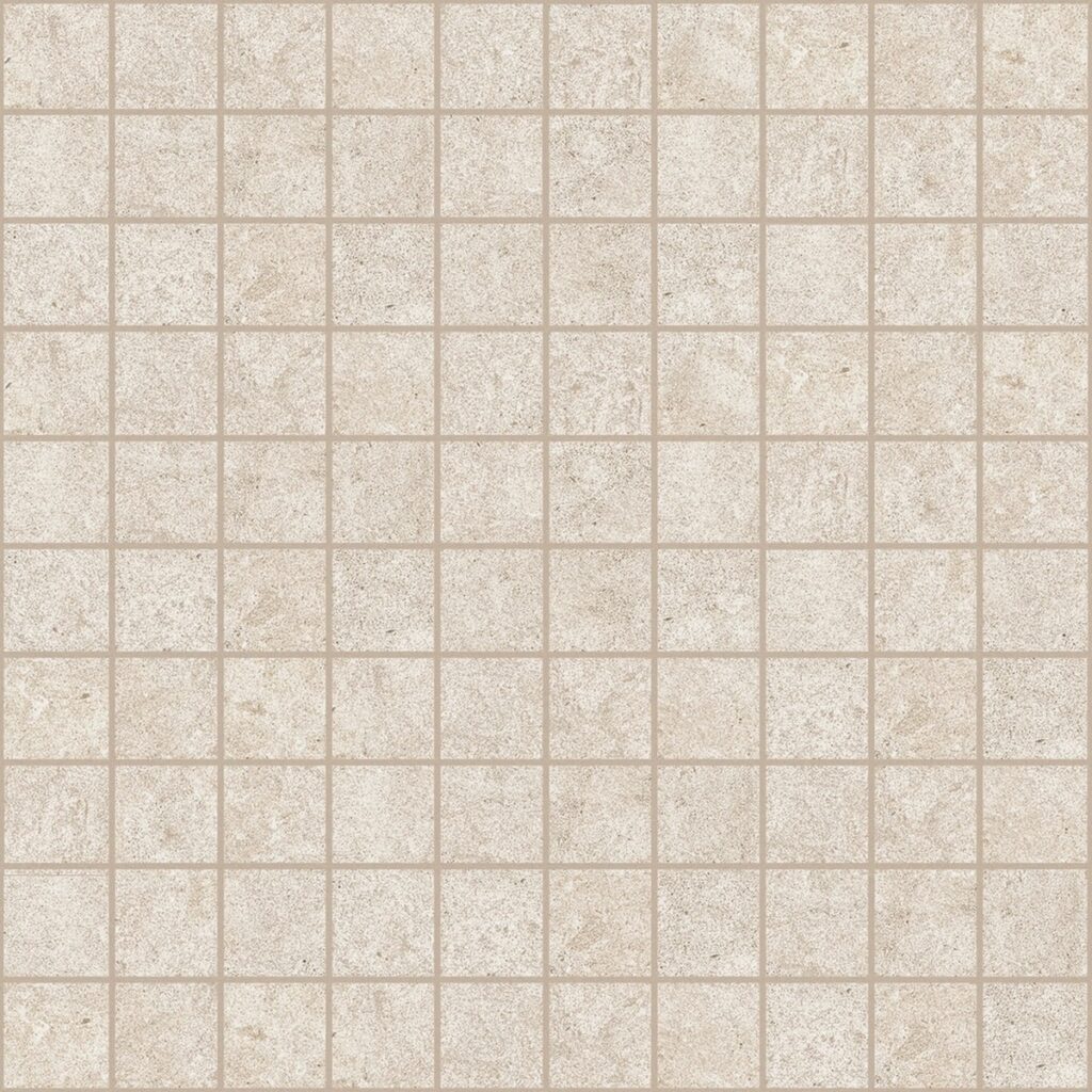 Керамогранит Florim Elemental Stone White Sandstone 3×3 Mos Lucido 30×30