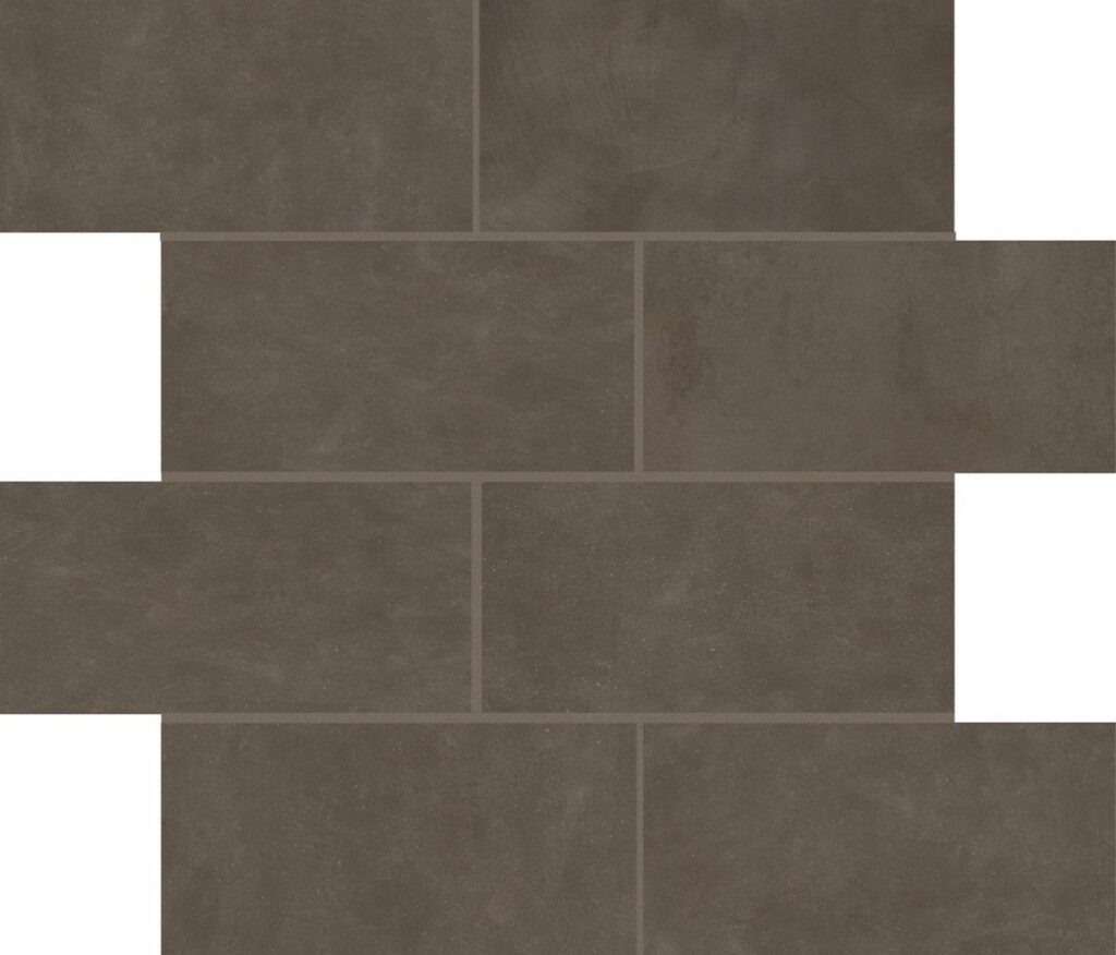 Керамогранит Florim Industrial Moka 7,5×15 6 Mm Muretto 30×30