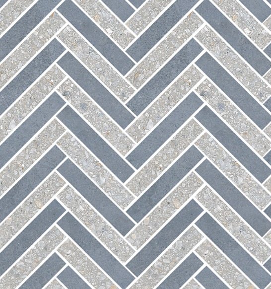 Керамогранит Florim Match Up Cerim Decoro Zig Zag 6 Mm On Demand 24.4×48.1