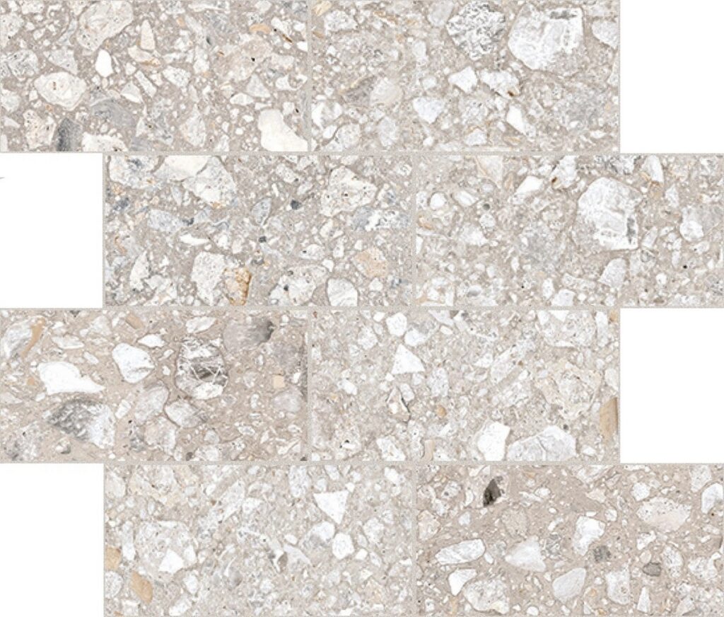 Керамогранит Florim Match Up Cerim Sugar Mix Comfort 6 Mm Muretto 7.5×15 30×30