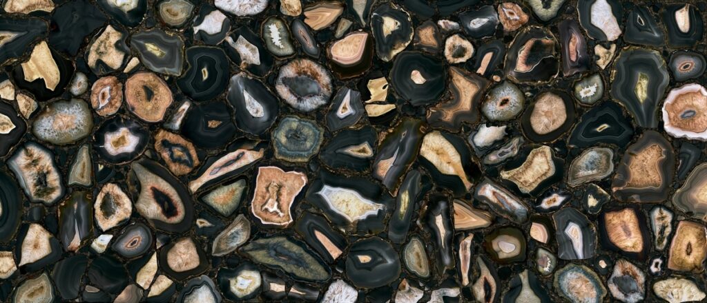 Керамогранит Florim Mystic Luxe Black Sea Glossy 6 Mm 120×280