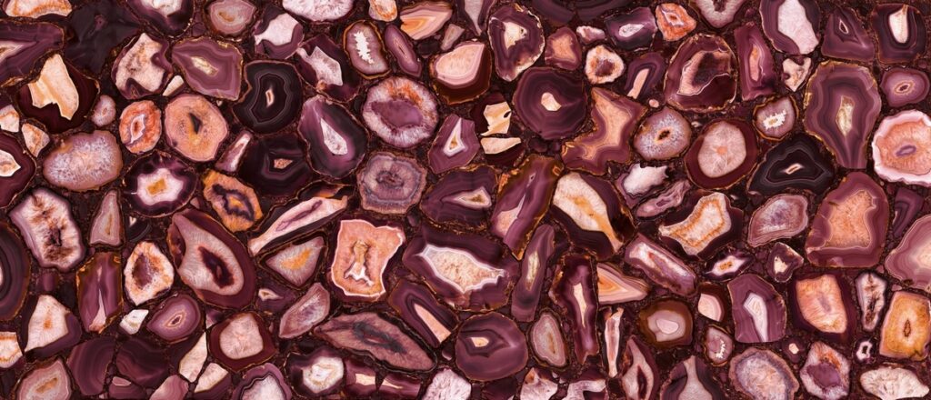Керамогранит Florim Mystic Luxe Claret Gold Glossy 6 Mm 120×280