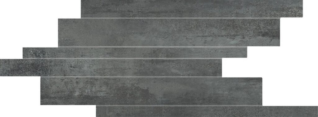 Керамогранит Florim Rawtech Raw-Coal Nat Listello Sfalsato 21×40