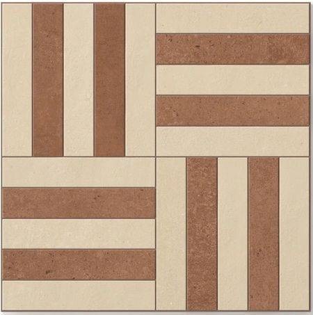 Керамогранит Florim Sensi Terre Cotone+Mattone Nat Intreccio 30×30