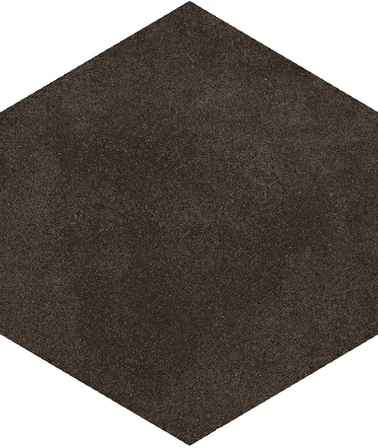 Керамогранит Florim Sensi Terre Grana Carbone Grip Esagono 22×20