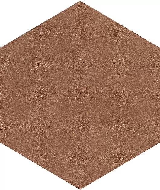 Керамогранит Florim Sensi Terre Grana Mattone Grip Esagono 22×20