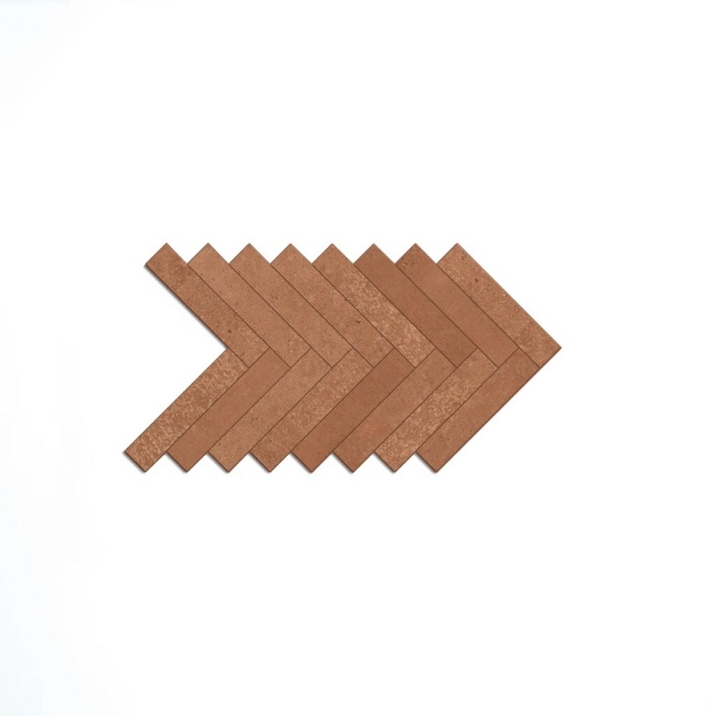 Керамогранит Florim Sensi Terre Mattone Nat Spina 23×44