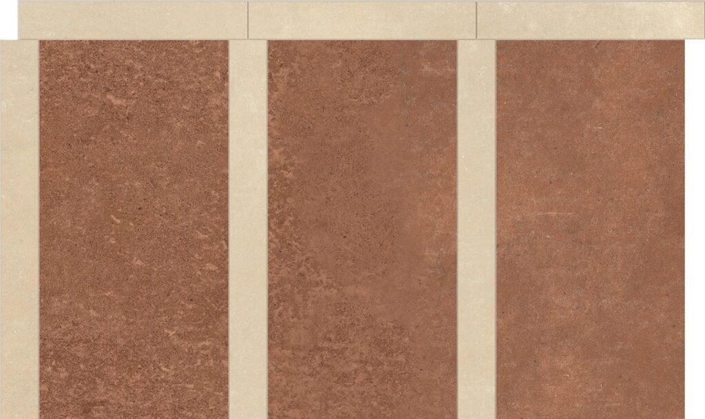 Керамогранит Florim Sensi Terre Mattone+Cotone Nat Tappeto 55×32