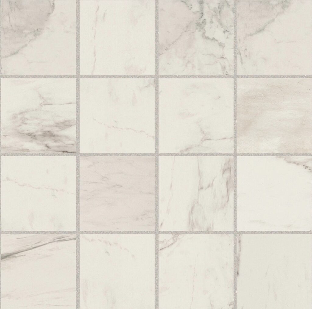 Керамогранит Florim Stones & More 2.0 Calacatta Smooth 6 Mm Mos 7.5×7.5 30×30
