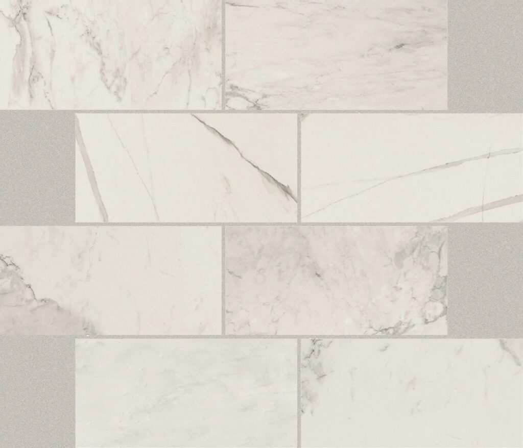 Керамогранит Florim Stones & More 2.0 Calacatta Smooth 6 Mm Muretto 7.5×15 30×30