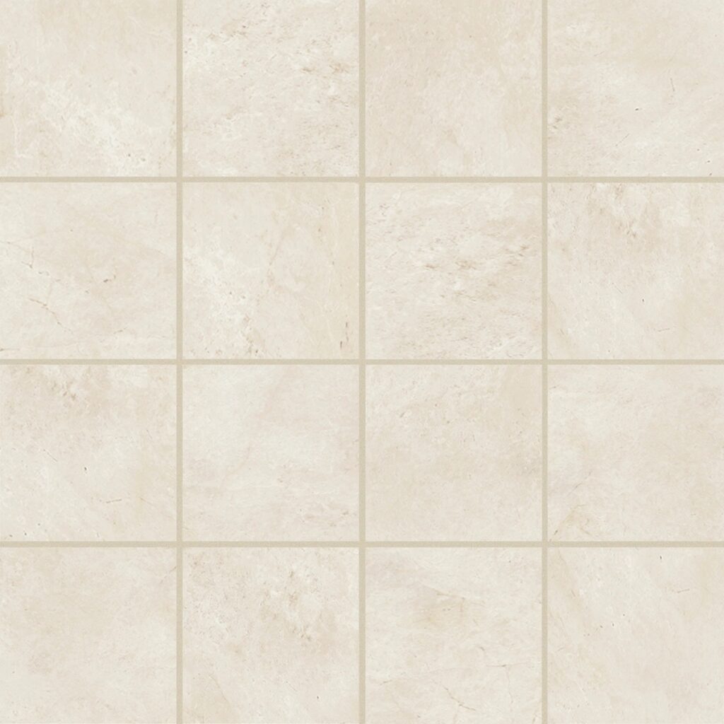 Керамогранит Florim Stones & More 2.0 Marfil Glossy 6 Mm Mos 7.5×7.5 30×30