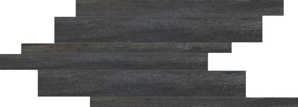 Керамогранит Florim Walks 1.0 Black Modulo Listello Sfalstato 21×40