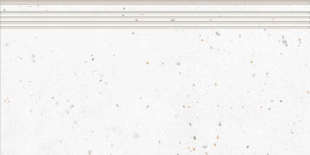 Grasaro Ступень Granella Белый Матовый 29.4×60