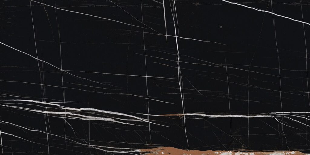 Керамогранит Kerranova Marble Trend Nero Dorato Matt 60×120