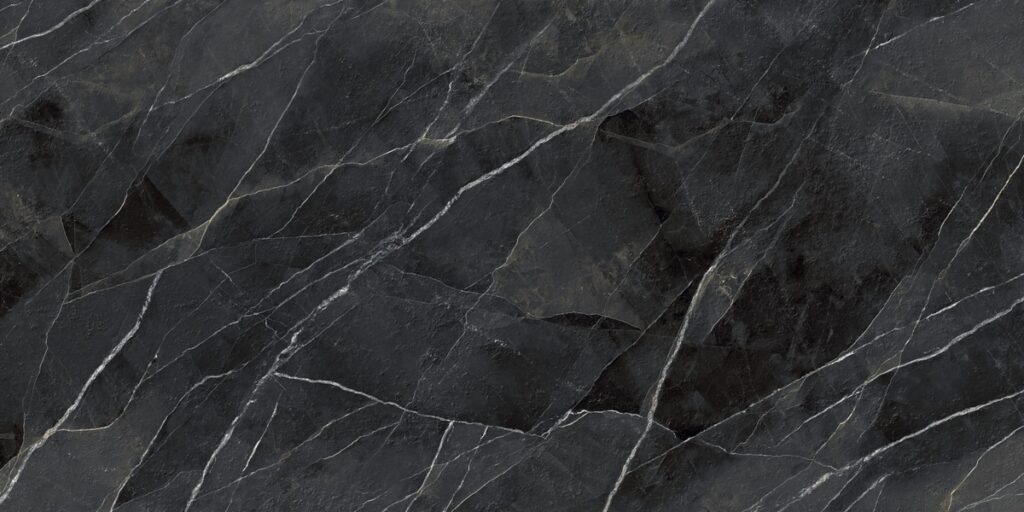 Керамогранит Laminam Diamond Calacatta Black Bocciardato Book Match Full Size 12+ Mm 162×324