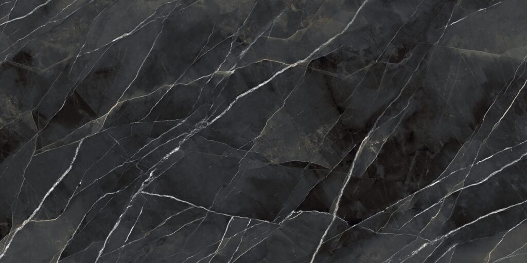 Керамогранит Laminam Diamond Calacatta Black Lucidato Starlit Book Match Full Size 12+ Mm 162×324