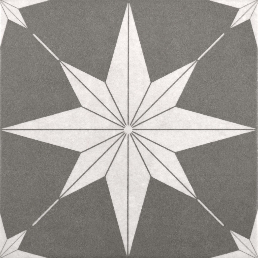 Керамогранит Motto Levels Dimgrey Decor 1022 20×20