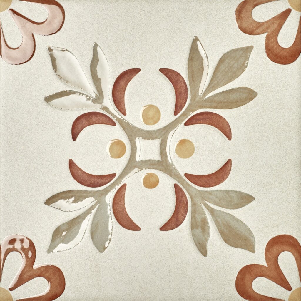 Керамогранит Motto Velvet Clay Decor 4 20×20