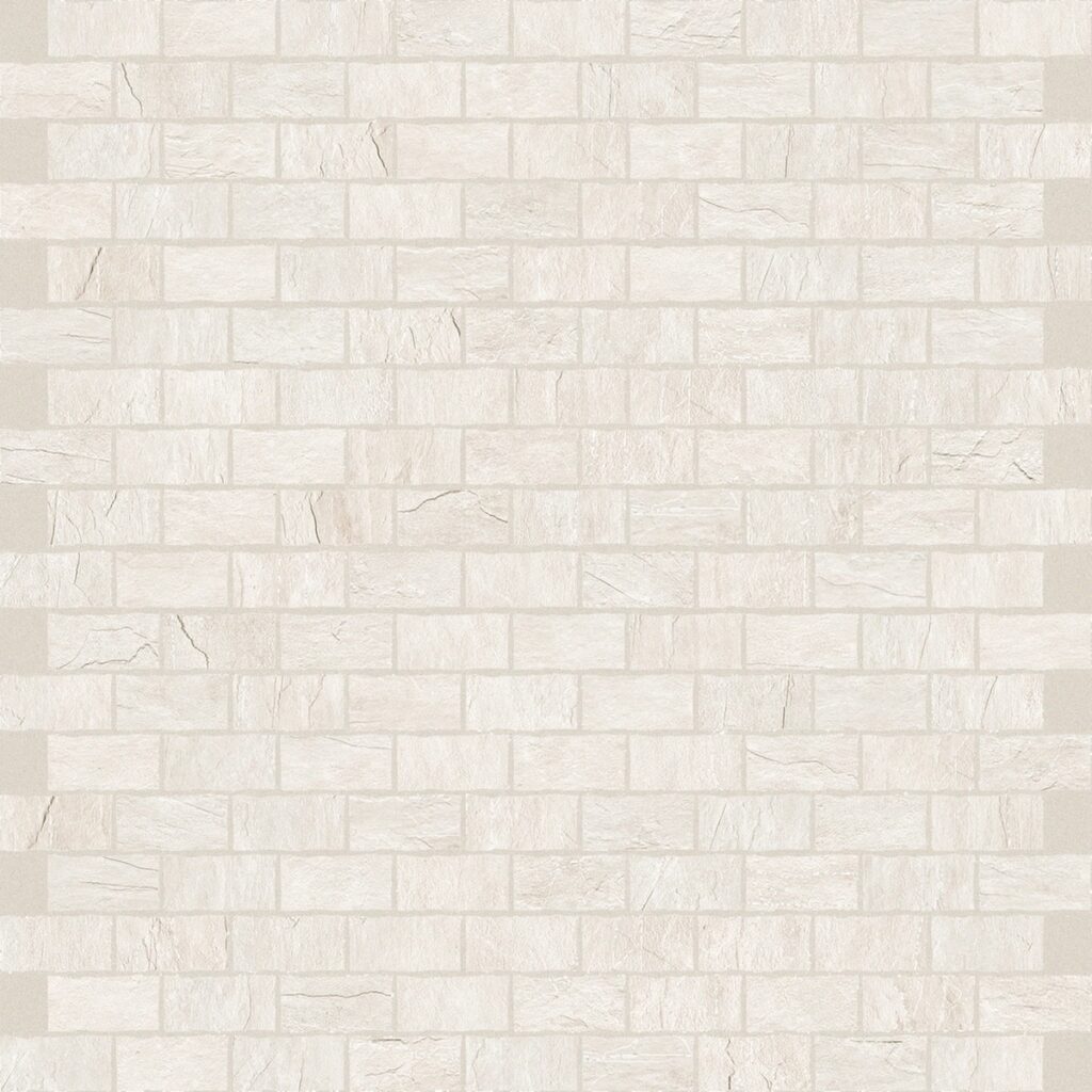 Керамогранит Rex Ardoise Blanc 1.5×3 6mm Mos.30×30