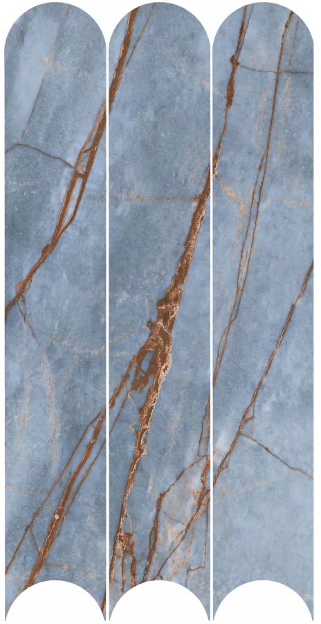 Керамогранит Rex Heritage Luxe Trinity Azure Glossy 30×60