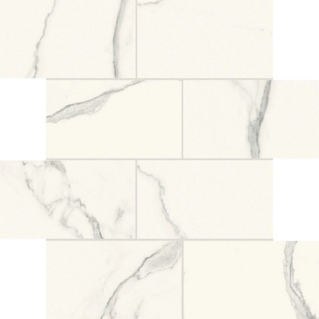 Керамогранит Rex I Classici Statuario 7.5×15 6mm Mur.Glos 30×30