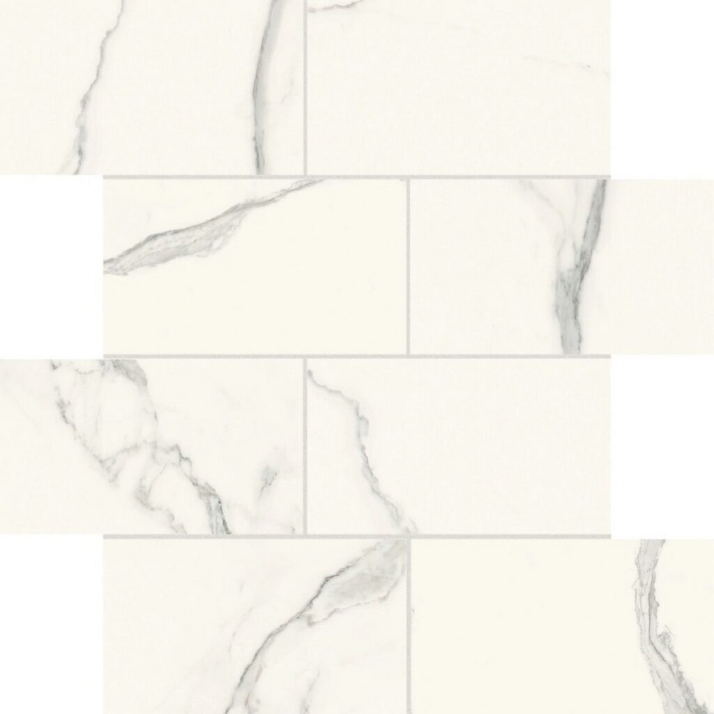 Керамогранит Rex I Classici Statuario 7.5×15 6mm Mur.Soft 30×30