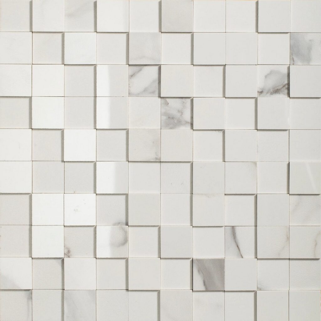 Керамогранит Rex I Classici Statuario Mos. 3d Mix 3×3 30×30