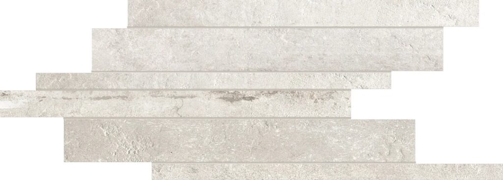 Керамогранит Rex Modulo Listello Sfalsato Mix Blanc 21×40