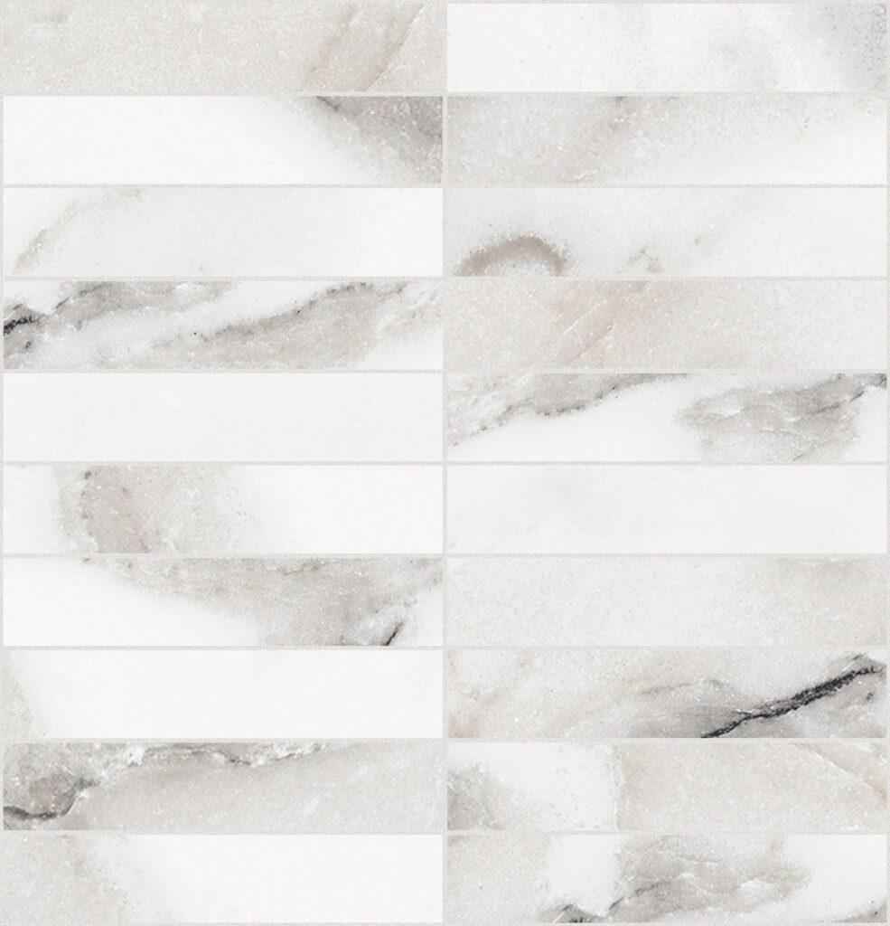 Керамогранит Rex Origines De Rex Argent Matte Mosaico 3×15 30×30