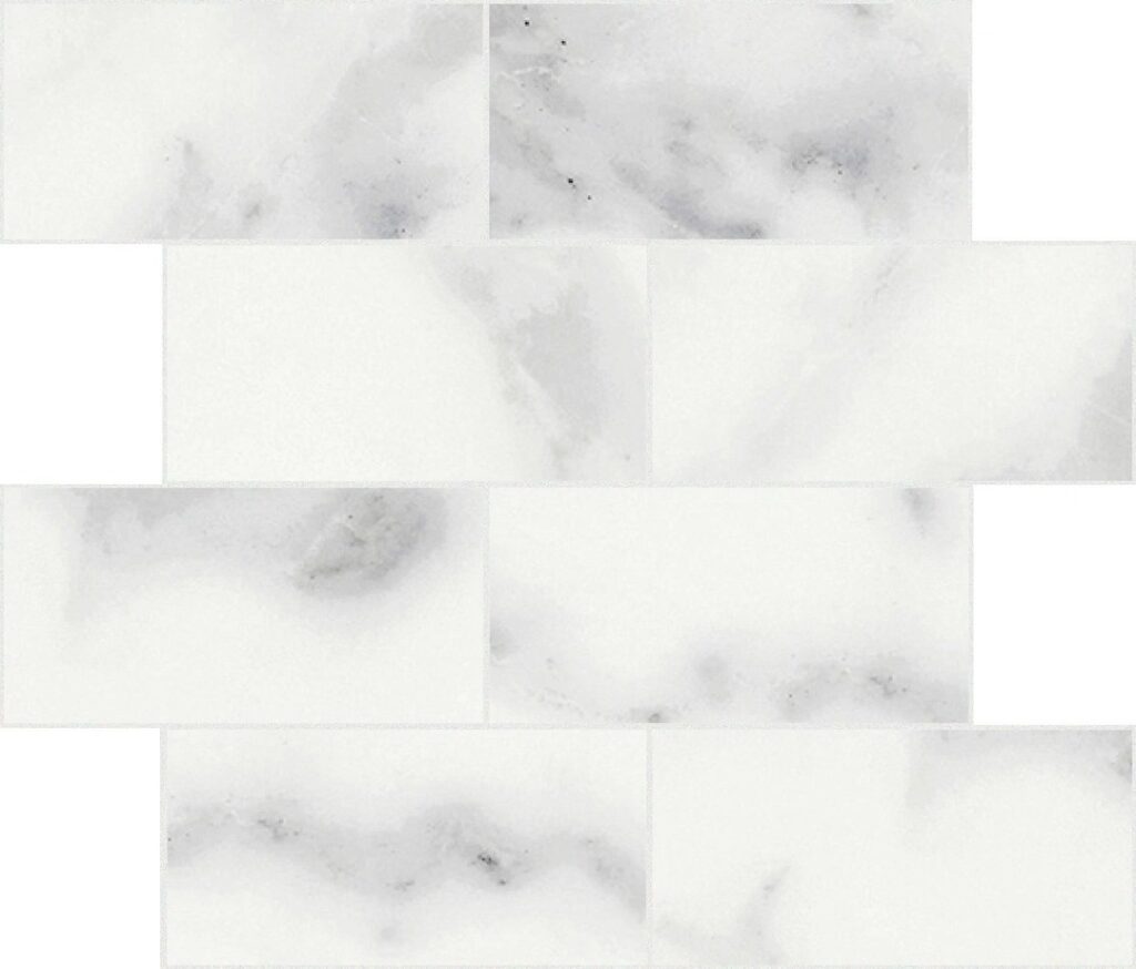 Керамогранит Rex Origines Rex Blanc Matte 6mm Muretto 7.5×15 30×30