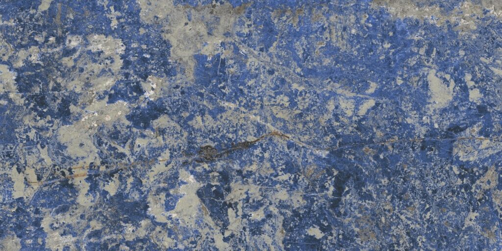 Керамогранит Rex Bijoux Sodalite Bleu Glossy 6mm 120×240