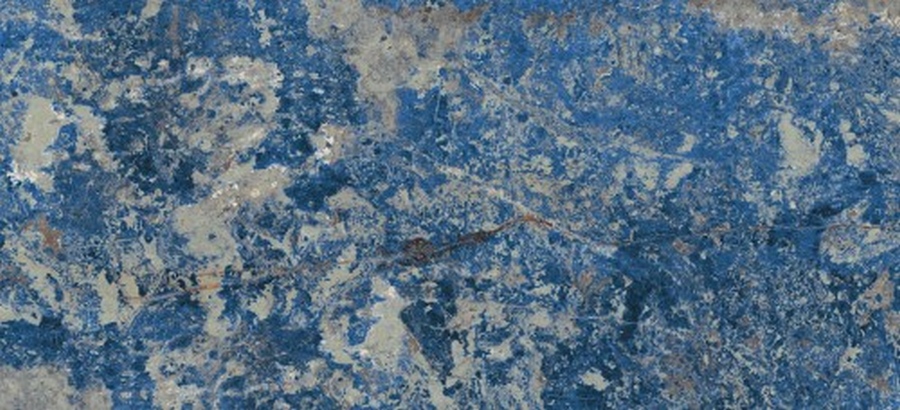 Керамогранит Rex Bijoux Sodalite Bleu Glossy 6mm 120×280