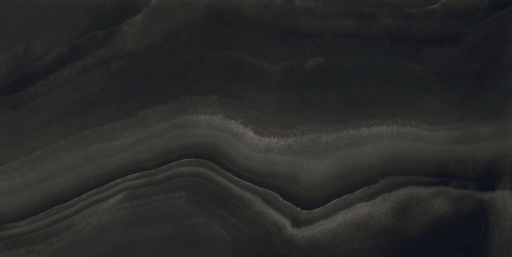 Керамогранит Rex Eccentric Luxe Smoky Black Glossy 6mm 60×120