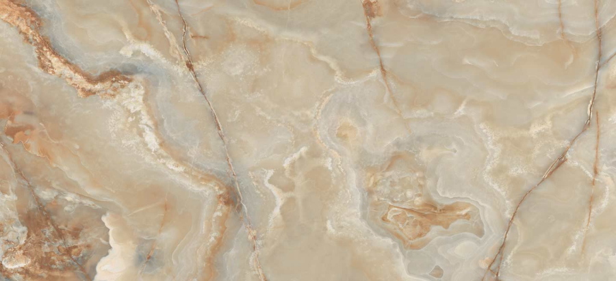 Керамогранит Rex Onyx&More Golden Onyx Sat 6mm 120x280r
