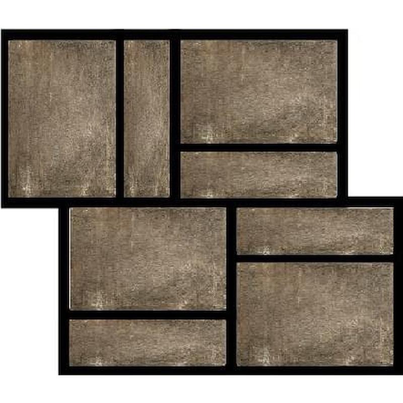 Керамогранит Rex Matieres Rex Brun Mod.Muretto 3d 30×30
