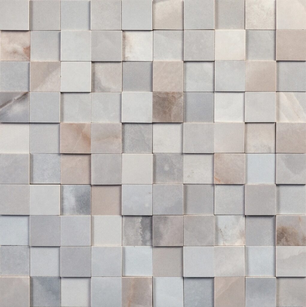 Керамогранит Rex Reves De Rex Blue Mosaico 3d Mix 3×3 30×30
