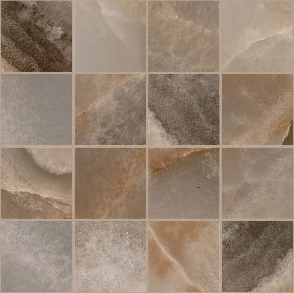 Керамогранит Rex Reves De Rex Choco Matte 6mm Mosaico 7.5×7.5 30×30