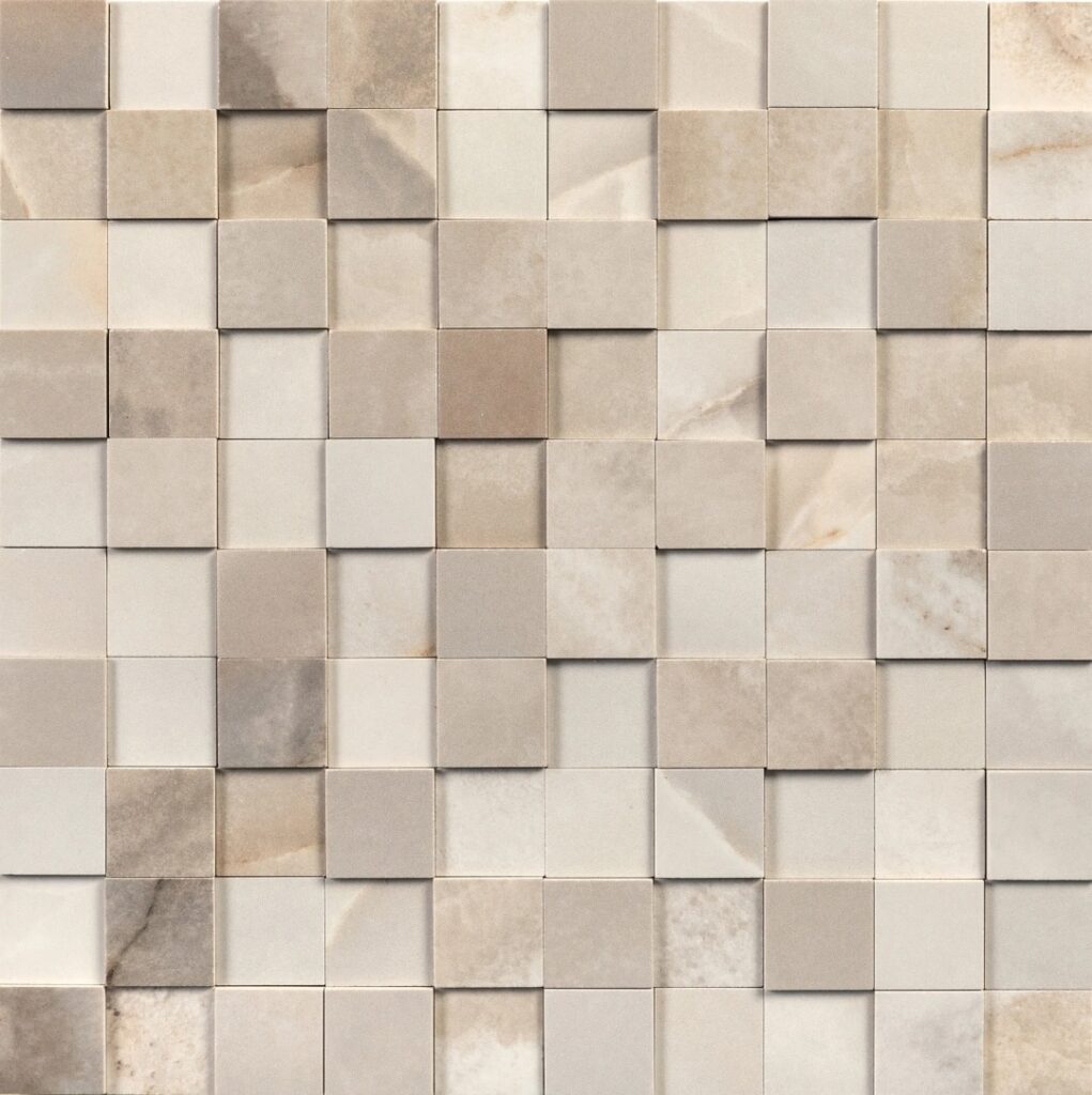 Керамогранит Rex Reves De Rex Noisette Mosaico 3d Mix 3×3 30×30