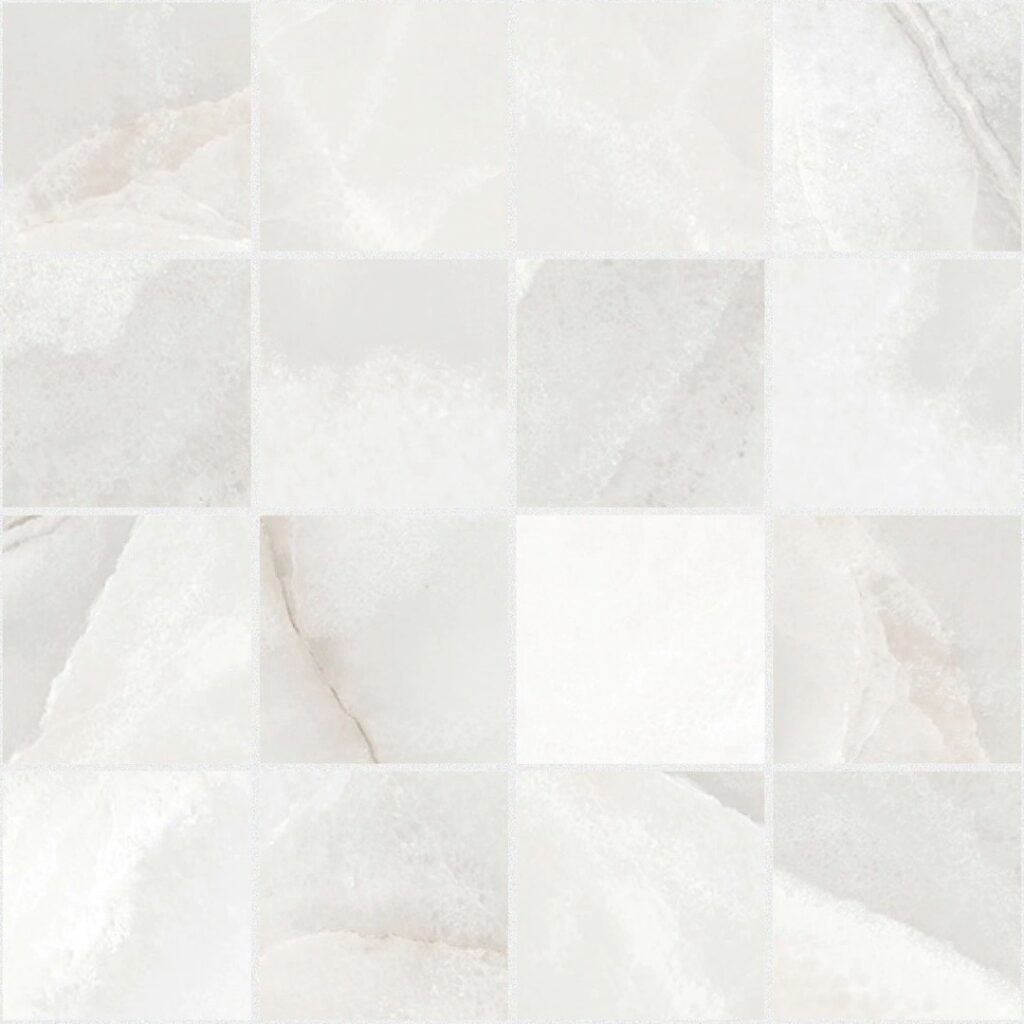 Керамогранит Rex Reves De Rex Perle Matte 6mm Mosaico 7.5×7.5 30×30