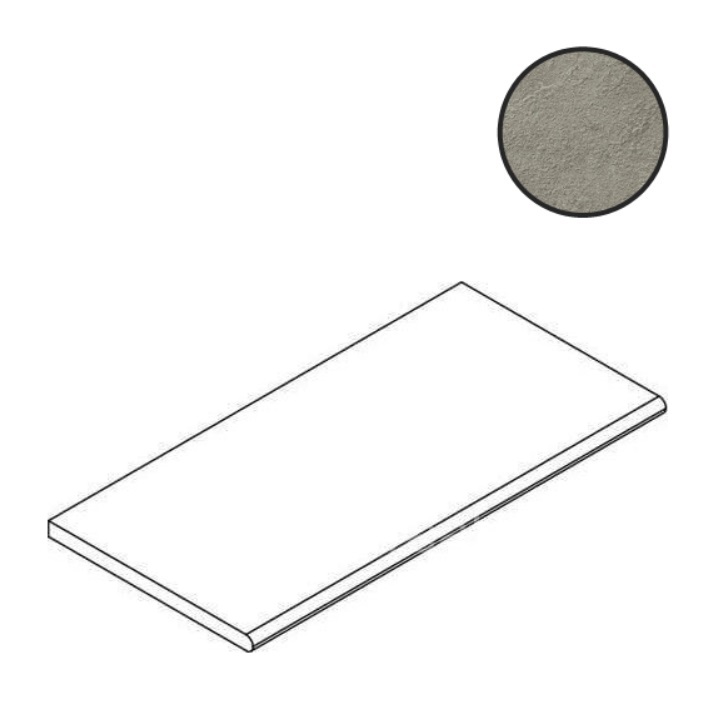 Италон Х2 Фоссил Блэк Бор.Закруглённый 30×120