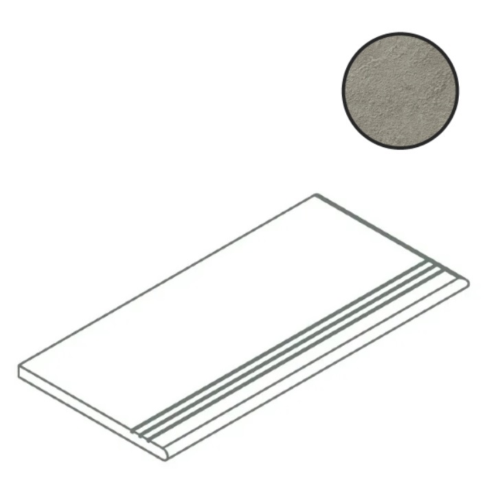 Италон Х2 Фоссил Блэк Ступ.Закруг.Грип Пр 30×120