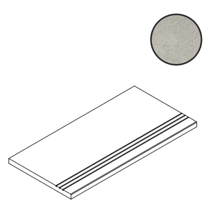 Италон Х2 Фоссил Грэй Бор.Грип 30×120