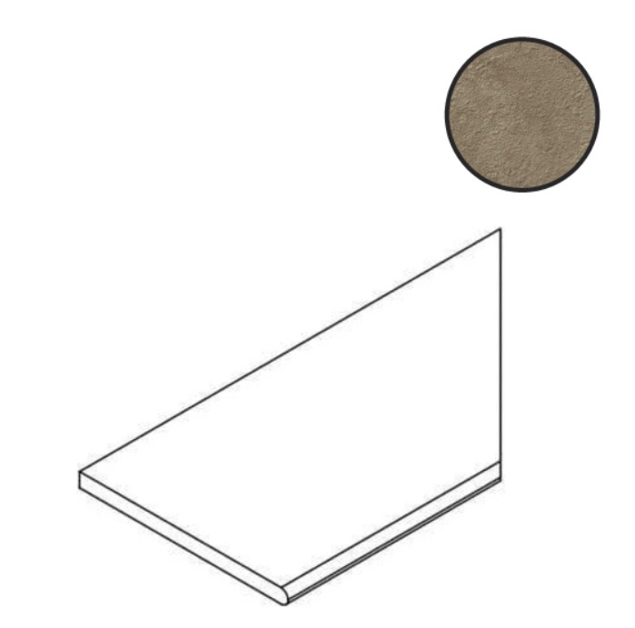 Италон Х2 Фоссил Дезерт Бор.Закруглённый Пр 30×120